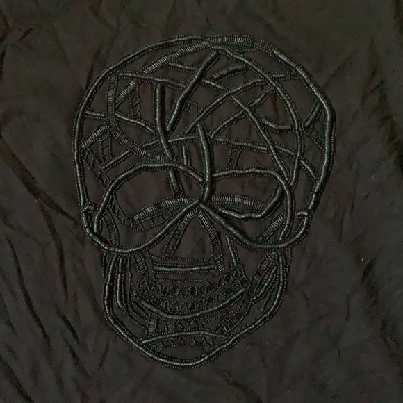 Decibel black skull embellished sweatshirt - Picture 3 of 8